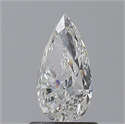 Diamante Natural 1.01 quilates, De pera , Color G, claridad SI2 y certificado GIA