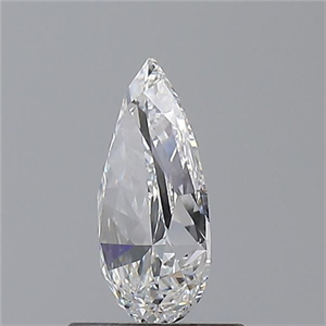 Picture of Natural Diamond 0.80 Carats, Pear with  Cut, E Color, VS1 Clarity and Certified by GIA