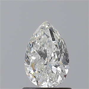 Foto Diamante Natural 0.89 quilates, De pera , Color H, claridad SI1 y certificado GIA de