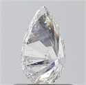 Natural Diamond 0.71 Carats, Pear with  Cut, G Color, I1 Clarity and Certified by GIA