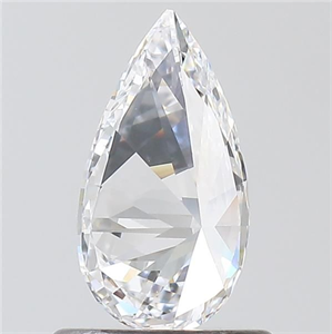 Picture of Natural Diamond 0.70 Carats, Pear with  Cut, D Color, VS1 Clarity and Certified by GIA