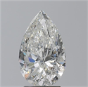 Diamante Natural 2.26 quilates, De pera , Color G, claridad SI2 y certificado IGI