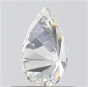Diamante Natural 0.52 quilates, De pera , Color G, claridad VS1 y certificado GIA