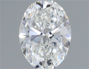 Picture of Natural Diamond 0.48 Carats, Oval with  Cut, F Color, VS1 Clarity and Certified by GIA