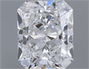 Natural Diamond 0.42 Carats, Radiant with  Cut, D Color, VVS1 Clarity and Certified by GIA