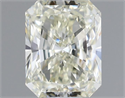 Natural Diamond 0.60 Carats, Radiant with  Cut, L Color, VS2 Clarity and Certified by GIA