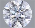 Natural Diamond 0.40 Carats, Round with Excellent Cut, E Color, SI2 Clarity and Certified by GIA