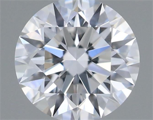 Foto Diamante Natural 0.42 quilates, Redondo , Color D, claridad VS1 y certificado GIA de