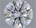 Natural Diamond 0.41 Carats, Round with Excellent Cut, F Color, SI1 Clarity and Certified by GIA