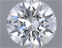Natural Diamond 0.42 Carats, Round with Excellent Cut, E Color, SI2 Clarity and Certified by GIA