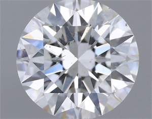 Picture of Natural Diamond 0.42 Carats, Round with Excellent Cut, E Color, SI2 Clarity and Certified by GIA