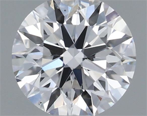 Picture of Natural Diamond 0.40 Carats, Round with Excellent Cut, D Color, SI1 Clarity and Certified by GIA