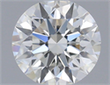 Diamante Natural 0.57 quilates, Redondo , Color G, claridad VVS1 y certificado GIA