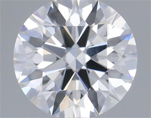 Picture of Natural Diamond 0.40 Carats, Round with Excellent Cut, D Color, VVS2 Clarity and Certified by GIA