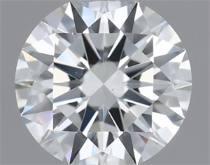 Picture of Natural Diamond 0.40 Carats, Round with Very Good Cut, G Color, SI1 Clarity and Certified by GIA