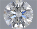 Natural Diamond 0.41 Carats, Round with Excellent Cut, F Color, VS2 Clarity and Certified by GIA