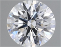 Diamante Natural 0.41 quilates, Redondo , Color F, claridad I1 y certificado GIA