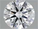 Diamante Natural 0.44 quilates, Redondo , Color H, claridad VS2 y certificado GIA