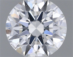 Foto Diamante Natural 0.60 quilates, Redondo , Color E, claridad SI1 y certificado GIA de