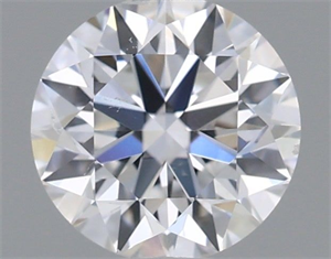 Foto Diamante Natural 0.50 quilates, Redondo , Color E, claridad SI1 y certificado GIA de