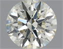 Diamante Natural 0.52 quilates, Redondo , Color N, claridad VVS1 y certificado GIA