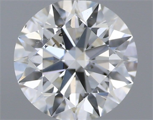 Foto Diamante Natural 0.43 quilates, Redondo , Color H, claridad SI2 y certificado GIA de