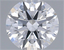 Diamante Natural 0.43 quilates, Redondo , Color D, claridad VVS1 y certificado GIA