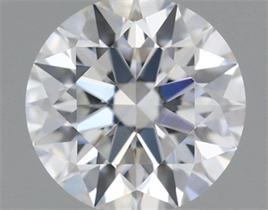 Picture of Natural Diamond 0.43 Carats, Round with Excellent Cut, F Color, VVS2 Clarity and Certified by GIA