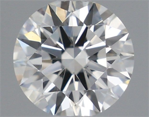 Picture of Natural Diamond 0.41 Carats, Round with Excellent Cut, I Color, VS1 Clarity and Certified by GIA