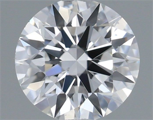 Foto Diamante Natural 0.42 quilates, Redondo , Color E, claridad SI1 y certificado GIA de