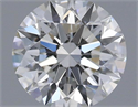 Diamante Natural 0.41 quilates, Redondo , Color H, claridad VVS2 y certificado GIA