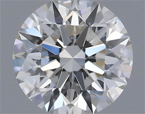 Foto Diamante Natural 0.41 quilates, Redondo , Color H, claridad VVS2 y certificado GIA de