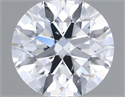 Natural Diamond 0.40 Carats, Round with Excellent Cut, G Color, SI1 Clarity and Certified by GIA