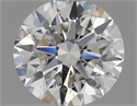 Diamante Natural 0.41 quilates, Redondo , Color H, claridad SI2 y certificado GIA