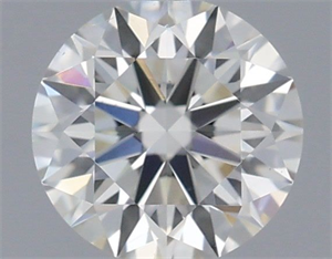 Foto Diamante Natural 0.41 quilates, Redondo , Color J, claridad SI1 y certificado GIA de