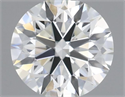 Natural Diamond 0.42 Carats, Round with Excellent Cut, K Color, IF Clarity and Certified by GIA