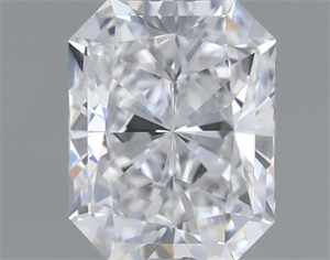 Picture of Natural Diamond 0.40 Carats, Radiant with  Cut, D Color, IF Clarity and Certified by GIA