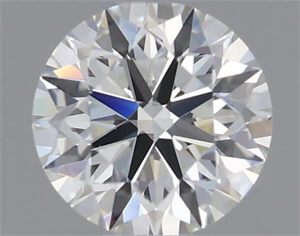 Foto Diamante Natural 0.40 quilates, Redondo , Color J, claridad IF y certificado GIA de