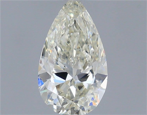 Picture of Natural Diamond 0.50 Carats, Pear with  Cut, K Color, SI1 Clarity and Certified by GIA