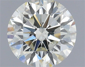 Foto Diamante Natural 0.72 quilates, Redondo , Color I, claridad SI1 y certificado IGI de