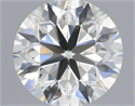 Diamante Natural 0.70 quilates, Redondo , Color I, claridad VS2 y certificado IGI