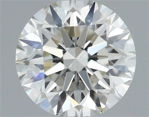 Picture of Natural Diamond 0.70 Carats, Round with Excellent Cut, I Color, SI1 Clarity and Certified by IGI