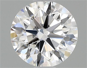 Picture of Natural Diamond 1.00 Carats, Round with Excellent Cut, D Color, SI2 Clarity and Certified by GIA