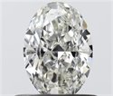 Diamante Natural 0.52 quilates, Ovalado , Color I, claridad VVS1 y certificado IGI