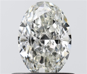 Foto Diamante Natural 0.52 quilates, Ovalado , Color I, claridad VVS1 y certificado IGI de