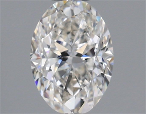 Picture of Natural Diamond 0.50 Carats, Oval with  Cut, H Color, VVS2 Clarity and Certified by GIA