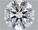 Diamante Natural 0.50 quilates, Redondo , Color G, claridad IF y certificado GIA