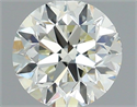 Natural Diamond 0.60 Carats, Round with Very Good Cut, K Color, VS1 Clarity and Certified by IGI
