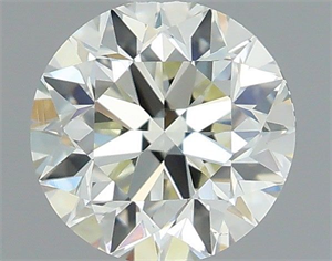 Picture of Natural Diamond 0.60 Carats, Round with Very Good Cut, K Color, VS1 Clarity and Certified by IGI