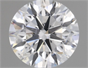 Natural Diamond 1.01 Carats, Round with Excellent Cut, E Color, SI2 Clarity and Certified by GIA